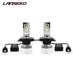 Kipas Penyejuk Senyap Berkelajuan Tinggi 10000lm 45w Mentol Lampu Depan