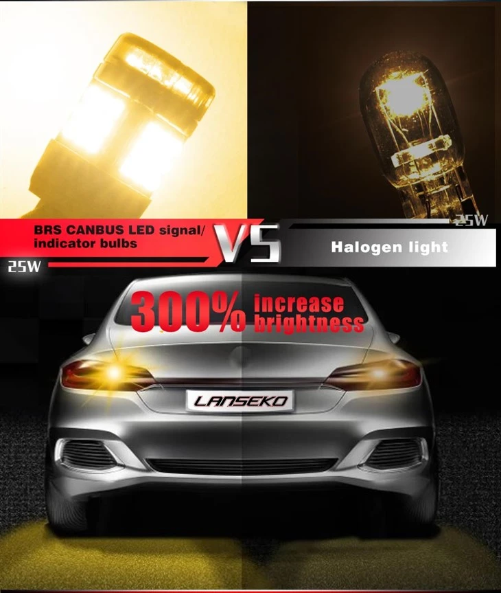 Super Bright Canbus 3157 T25 Car LED Light